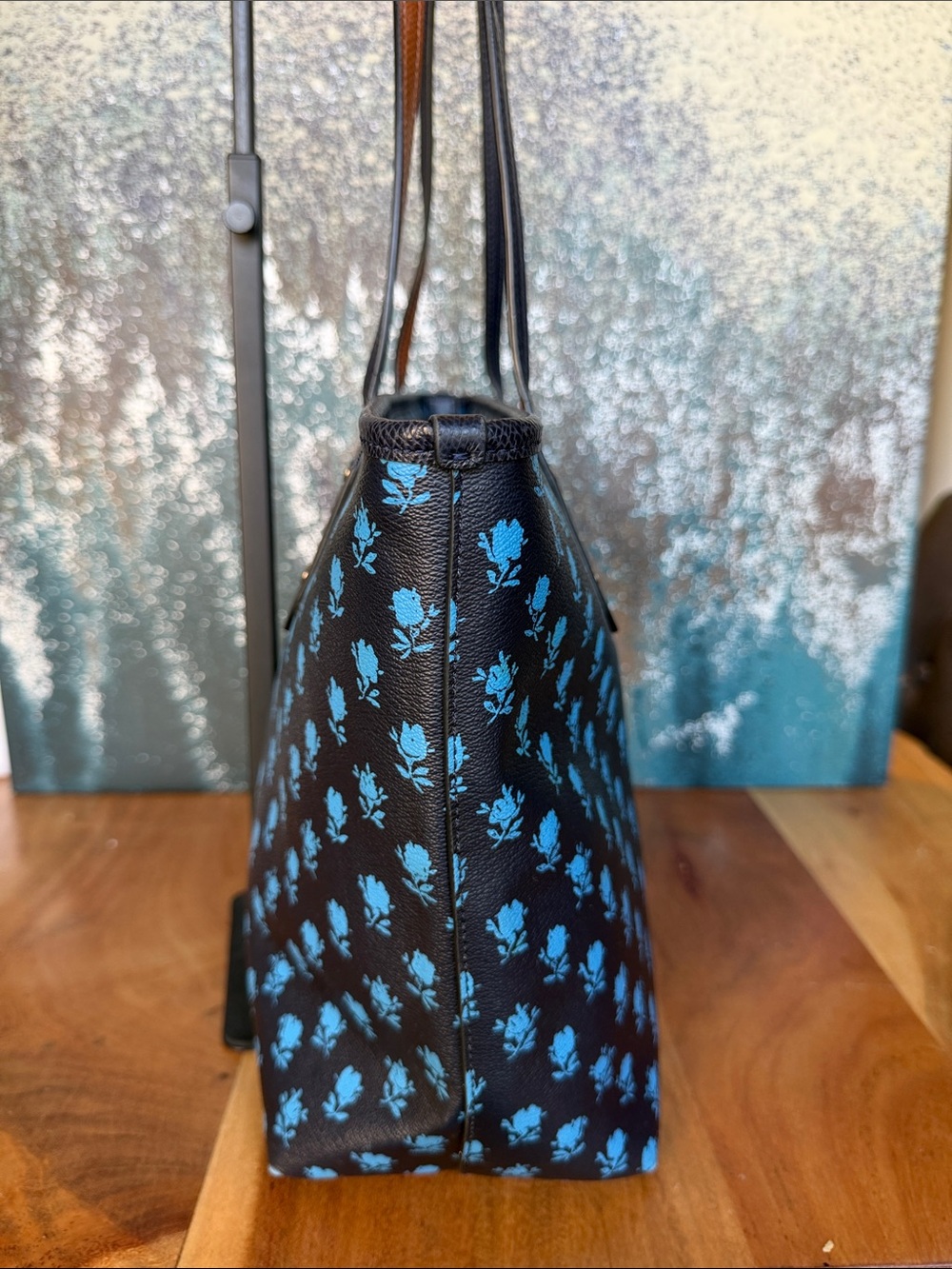 Coach 2010’s Dark Academia Bennett Badlands Floral Tote Bag (VGUC) - Picture 6 of 16